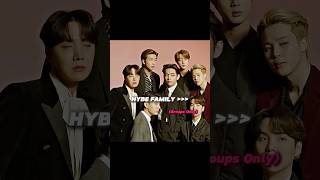 HYBE FAMILY •••• 🔥🔥 #shorts #trending #bts #army #hybe #newjeans #v #bighit #viral #fypシ゚ #yg