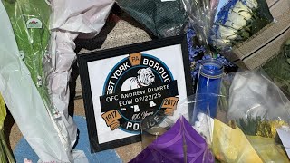 Community members continue to honor Officer Duarte at West York Borough Police Station