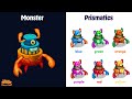 All Prismatic Monsters in My Singing Monsters: Dawn of Fire