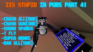 Using mods In public lobbies part 4 With (II's Stupid Menu) CRASH ALL AGAIN!