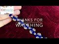 cobeads tutorial bicone 4mm bracelet super easy tutorial