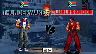 KOF2002 NGM FT5 - Thunderwake vs. CluelessNoob