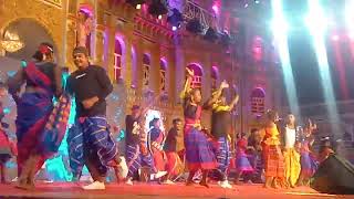 santali  cultural programme 2024 Jagadhatri mela Baripada Mayurbhanj