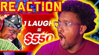 HE SPENT $10K?!!! | 1 LAUGH=$550 | TRY NOT TO LAUGH WITH @jjolatunji | REACTION