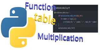 Python Multiplication Tables Function (Fast)