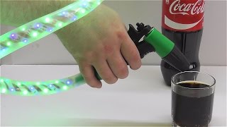 How to make Fanta Coca Cola gun with pump