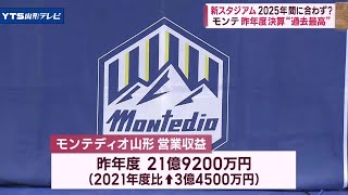 モンテディオ山形社長 新スタジアム建設時期に言及