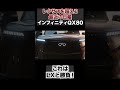 レクサス超えたか⁉︎日産の本気が見えるインフィニティqx80。レクサスlxと勝負！ 日産　 インフィニティ　 高級車