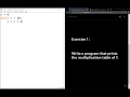 Python Exercises - Beginner Series - Exercise 1