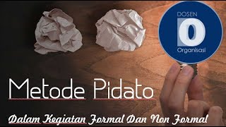 Model Pidato: 4 Metode