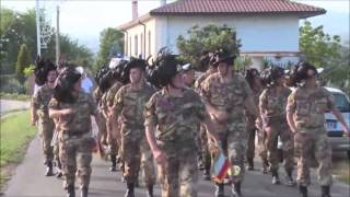 Bersagleri  2015 per Festeggiamenti Madonnina di Lourdes in Strangolagalli