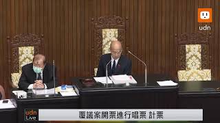 0621立法院表決國會職權修法覆議案