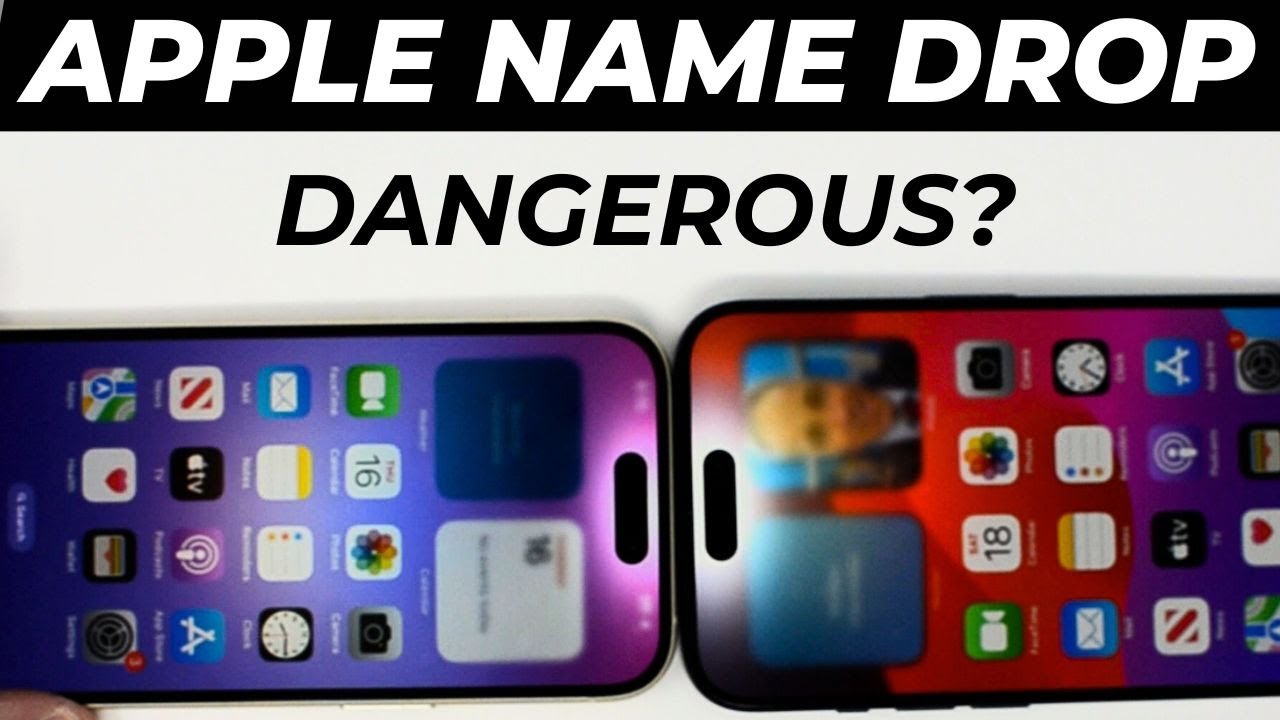 How To Turn Off Namedrop On IPhone 15 - YouTube