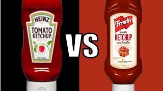 Ketchup Challenge:  HEINZ vs FRENCH's vs No Name