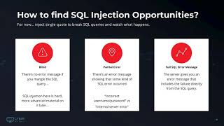 Episode 9 - SQL Injection