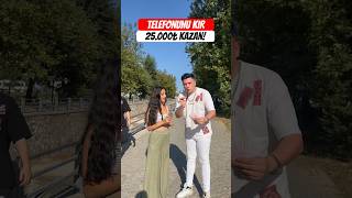 Semih Varol | Telefonunu kır 25.000₺ kazan | #semihvarol #shorts