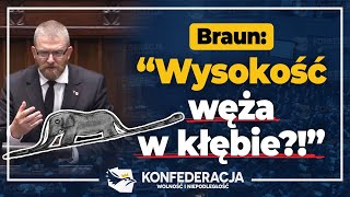 Braun: Jak rozwikłać wysokość węża w kłębie?!