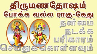 முக்கியமான ஜாதக தோஷங்கள் என்ன ராகு கேது செவ்வாய் தோஷங்கள் என்னசெய்யும் Important horoscope errors