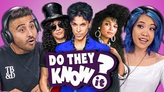 DO COLLEGE KIDS KNOW 80s MUSIC? #10 (REACT: Do They Know It?)