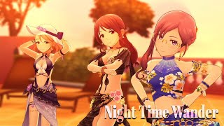 【デレステMV】Night Time Wander  三船美優 八神まきの 柳清良 #デレステ #水着