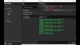 Java Lesson 2 - Variables - using int & double
