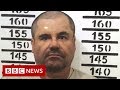 El Chapo: Rare prison video emerges - BBC News