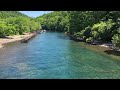 【北海道】支笏湖から千歳川への流れ込み