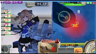 艦これアーケード 5-5周回(駆逐1+潜水5編成)