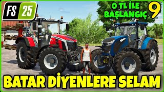 BATAR DİYENLERE MİLYONLUK CEVAP ! İKİ TRAKTÖRE YAKLAŞIK 4 000 000 LİRA PARA HARCADIM ● FS25 SIFIR TL