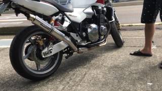 CB1300SF SC54 LCI ラウンドステンレスマフラー