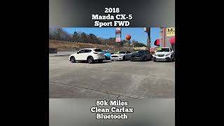 2018 Mazda CX-5 Sport FWD #mjsautoland #864cars