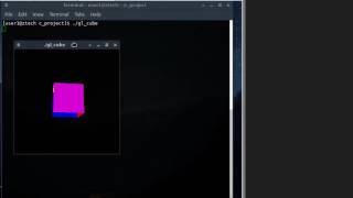 3d cube opengl