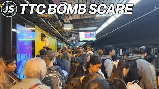 Toronto Transit Bomb Scare | Walking to a Chaotic Dundas Station