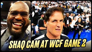 Shaq Reacts to Mavs vs. Timberwolves WCF Game 2 | SHAQ CAM 🎥