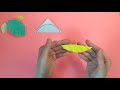 라라아트 쉬운 나뭇잎 종이접기 origami leaf origami easy origami 낙엽 가을낙엽 봄나뭇잎 새싹 낙엽오리기