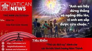 Radio thứ Năm 28/11/2024 - Vatican News Tiếng Việt