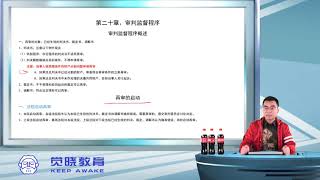 31、审判监督程序概述及再审的启动—2018法考民事诉讼法—戴鹏