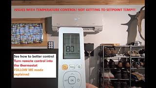 MINI SPLIT HEAT PUMP NOT CONTROLLING TEMP PROPERLY? #1 REASON WHY AND QUICK FIX FOR BETTER CONTROL!