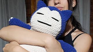 Snorlax amigurumi chenille (parte 1) cuerpo