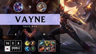 Vayne Mid vs Corki - KR Grandmaster Patch 14.12