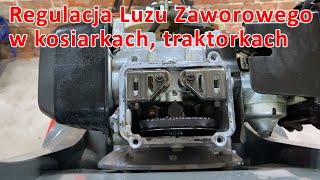 Regulacja luzów zaworowych w kosiarkach, traktorkach, zagęszczarkach na przykładzie Hondy GCV 190