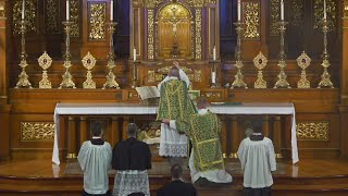 Live Stream - Sunday Mass - Third Sunday In ordinary time - (2002 Missal) Jan. 26th