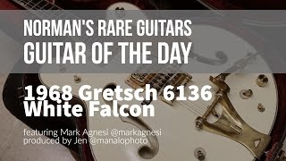 Norman's Rare Guitars - Guitar of the Day: 1968 Gretsch 6136 White Falcon
