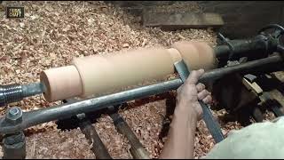 Wooden Table Leg Design | Wood Turning By Lathe | Faisal Craft