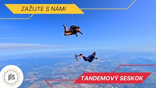 Tandemový seskok ze 4000 m