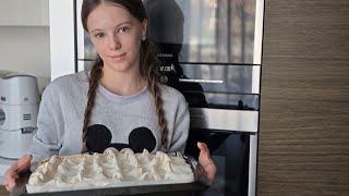 готуємо вишневий пиріг 🥧 ☺️😋 | Щось пішло непоплану? Що робити? 😱| #beautifulvideo #пиріг #cooking