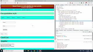 Angular view encapsulation #shadowroot #emulated #none