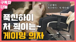 침대처럼 푹신하고 안락한 게이밍 의자 추천 EX퍼니처 카본체어