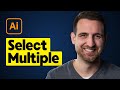 How to Select Multiple Objects in Illustrator