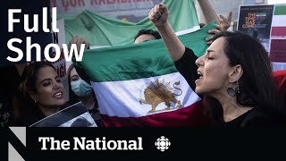 CBC News: The National | Iran protests, Car thefts, Maternal deaths